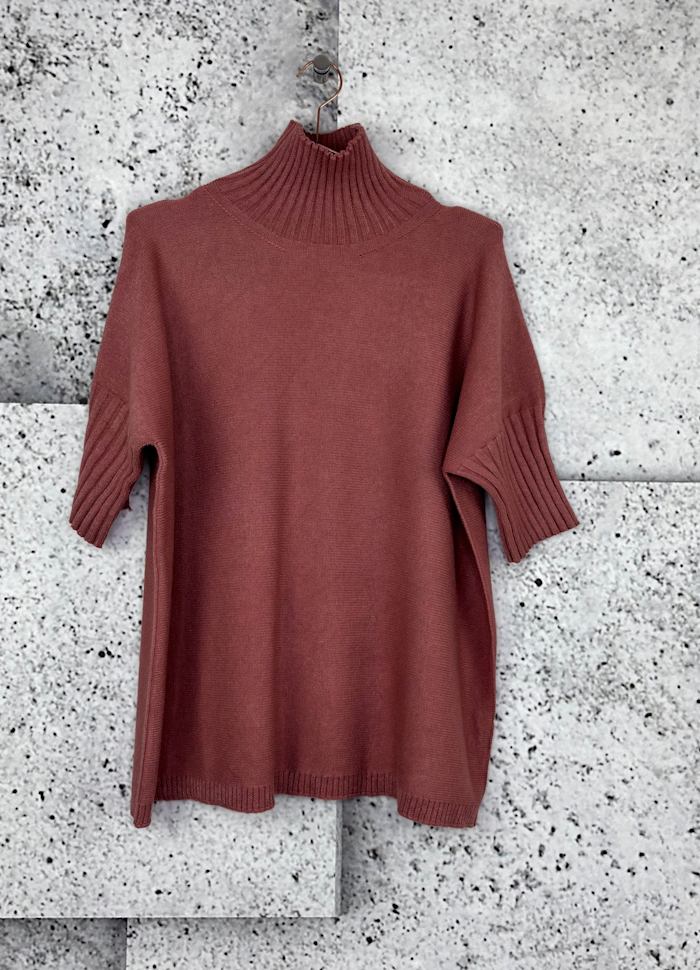 Huston genser - terracotta - onesize - Many Colors