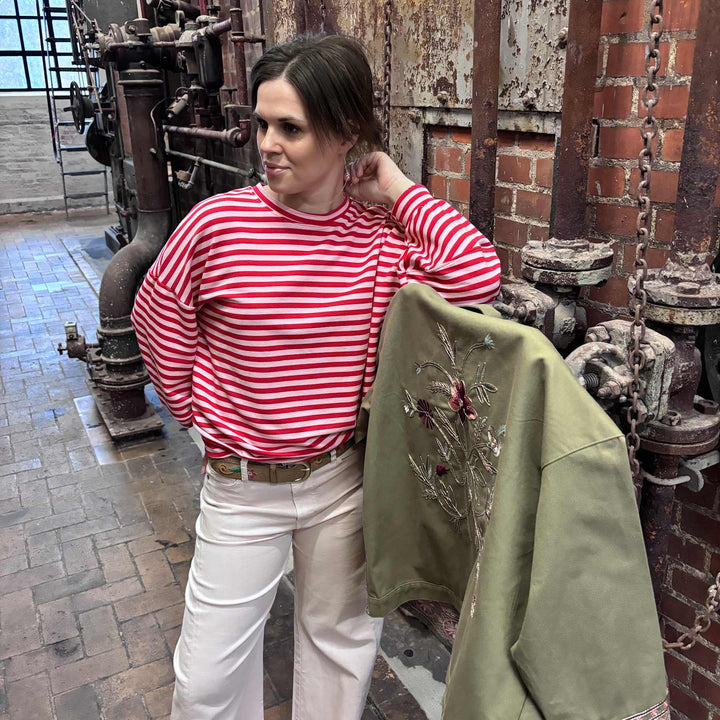 Imaya genser - rød/rosa - onesize - Many Colors