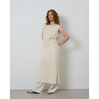 Inge kjole - off white - Many Colors