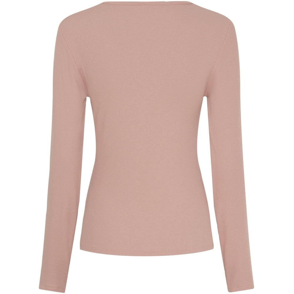 Ingrid langarmet t - skjorte - rosa - Many Colors