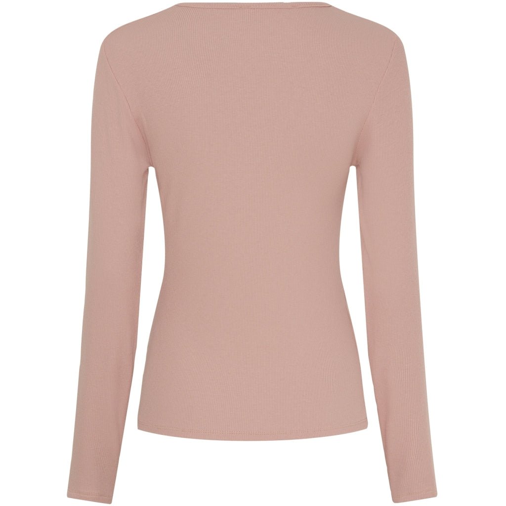 Ingrid langarmet t - skjorte - rosa - Many Colors