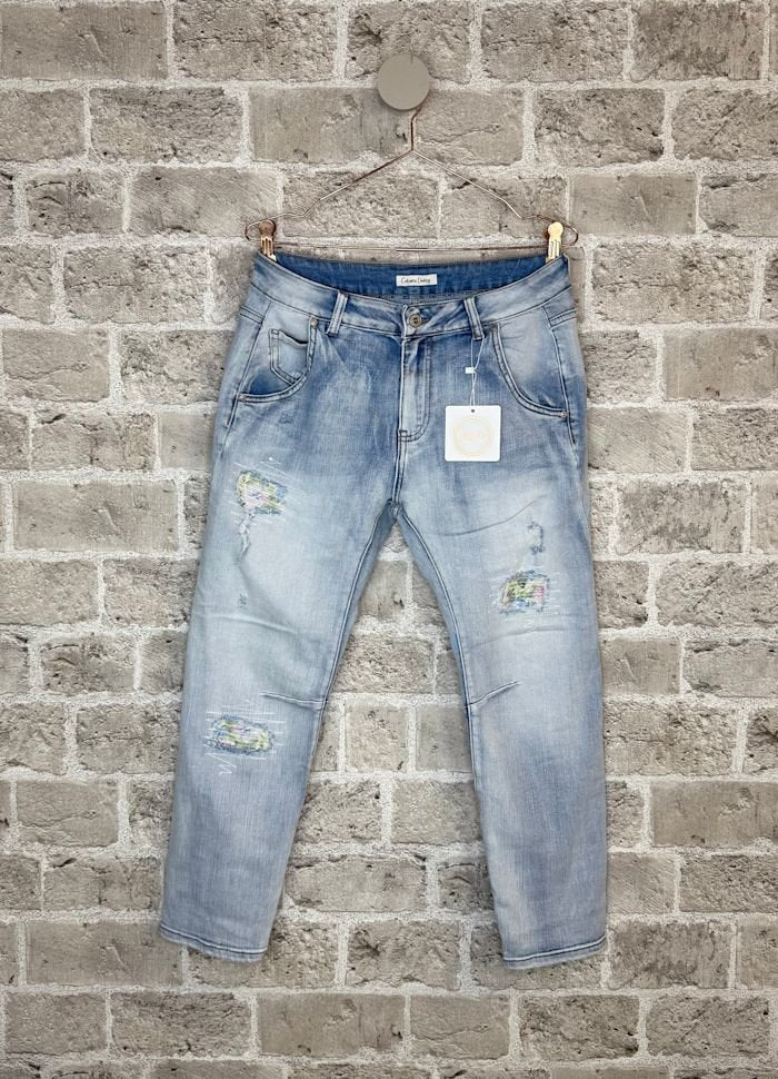 Jacky bukse - lys denim - Many Colors