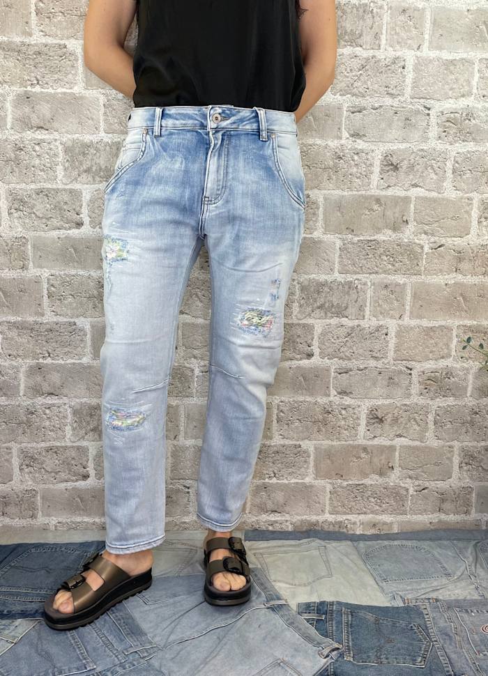 Jacky bukse - lys denim - Many Colors