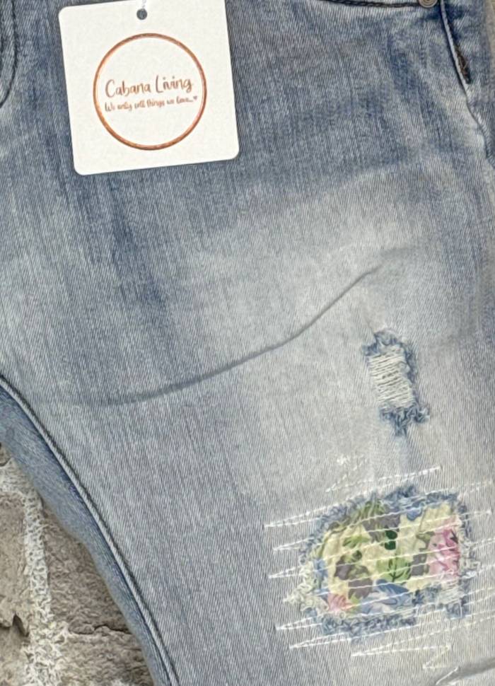 Jacky bukse - lys denim - Many Colors