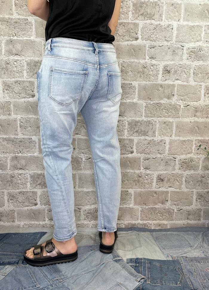 Jacky bukse - lys denim - Many Colors