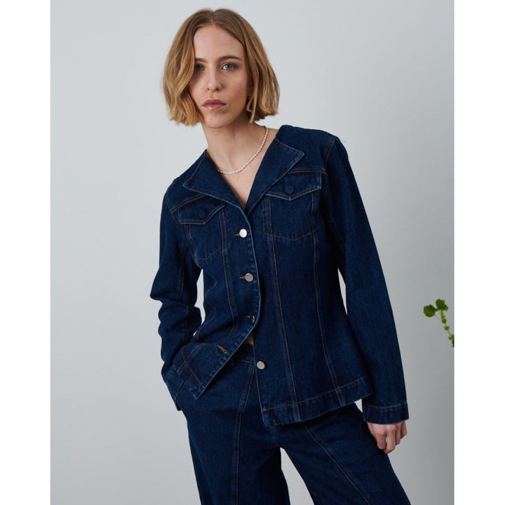 Jakke - mørk denim - Many Colors