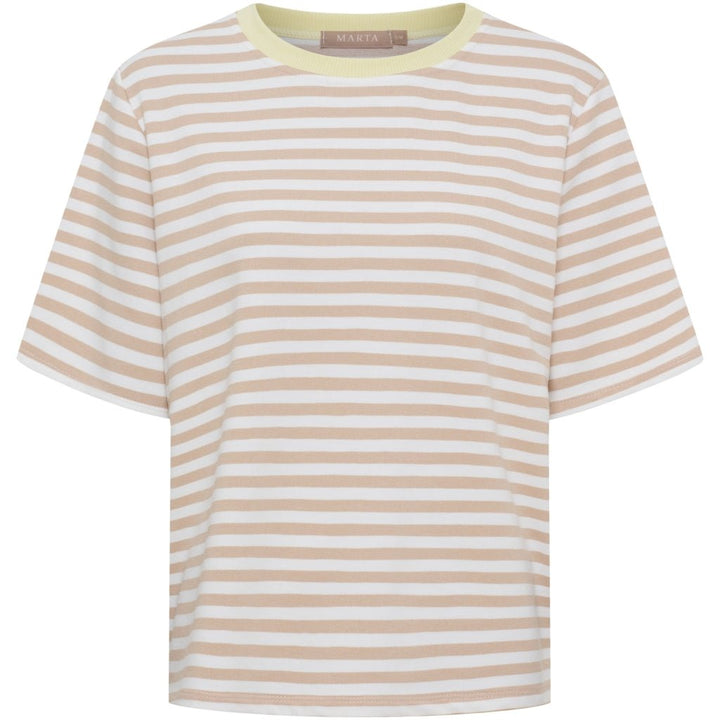 Jamila t - skjorte - beige/gul - Many Colors