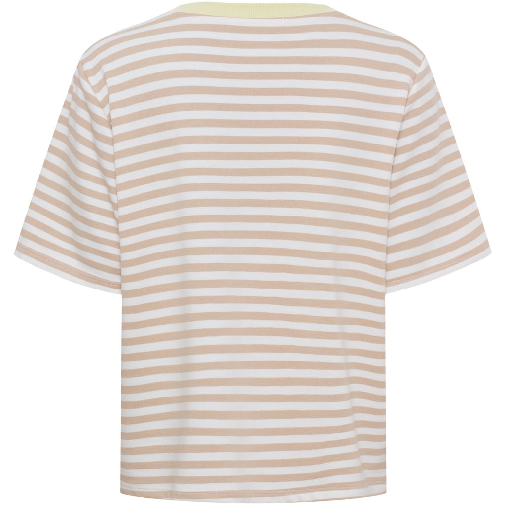 Jamila t - skjorte - beige/gul - Many Colors