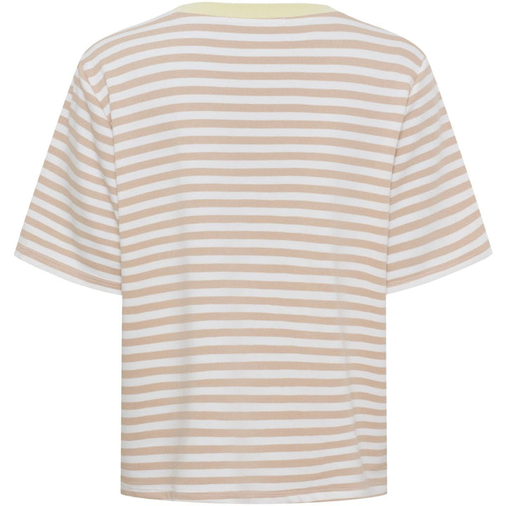 Jamila t - skjorte - beige/gul - Many Colors