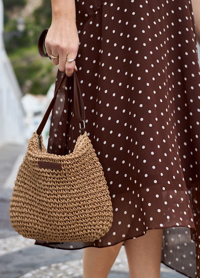 Jodie jute veske - kaki - Many Colors