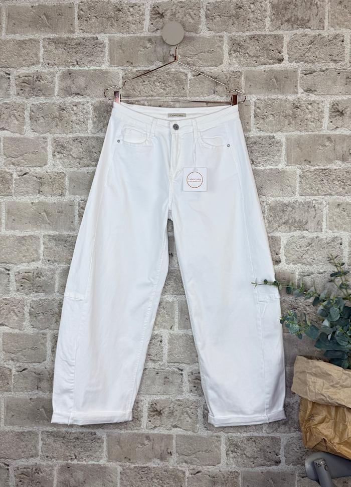 Jude bukse - hvit - Many Colors