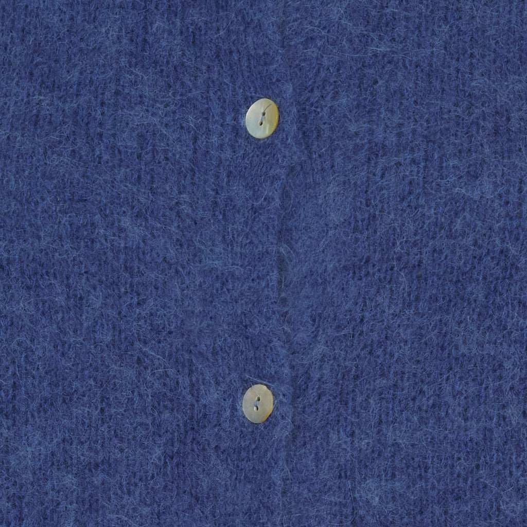 Juliana strikkejakke - jeans - Many Colors