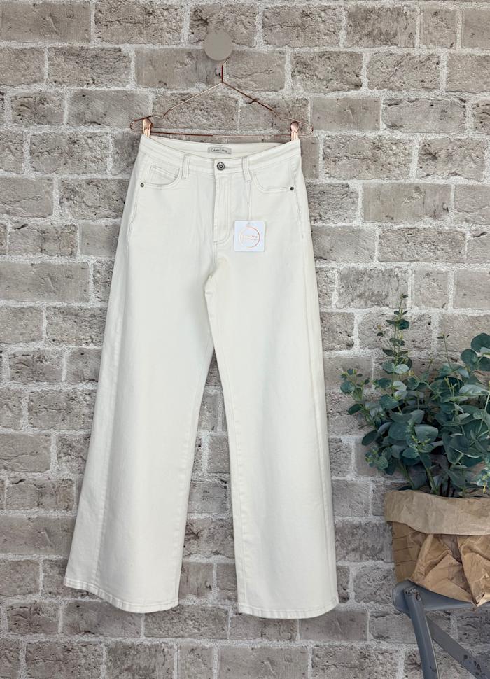 Julietta bukse - cream - Many Colors
