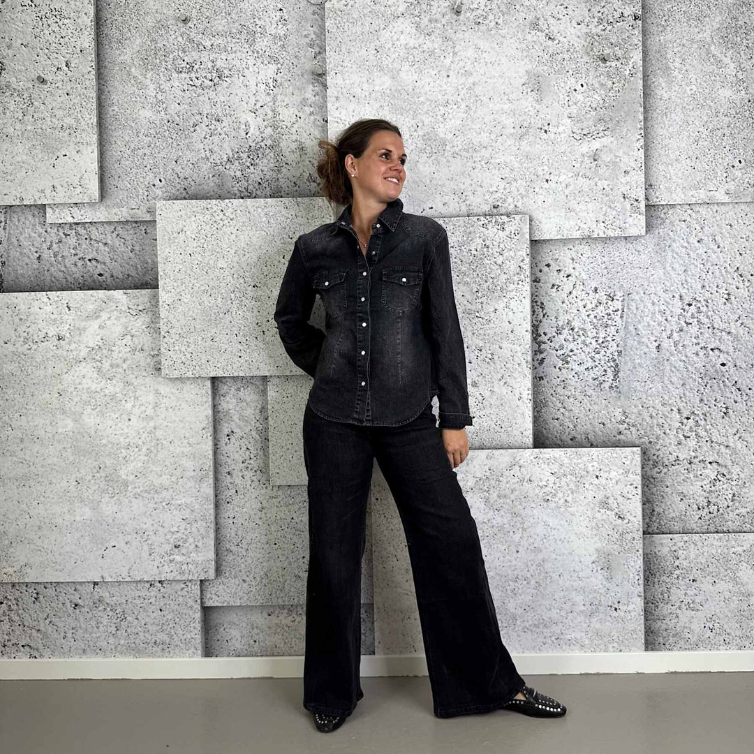 Julietta svart denim - Many Colors