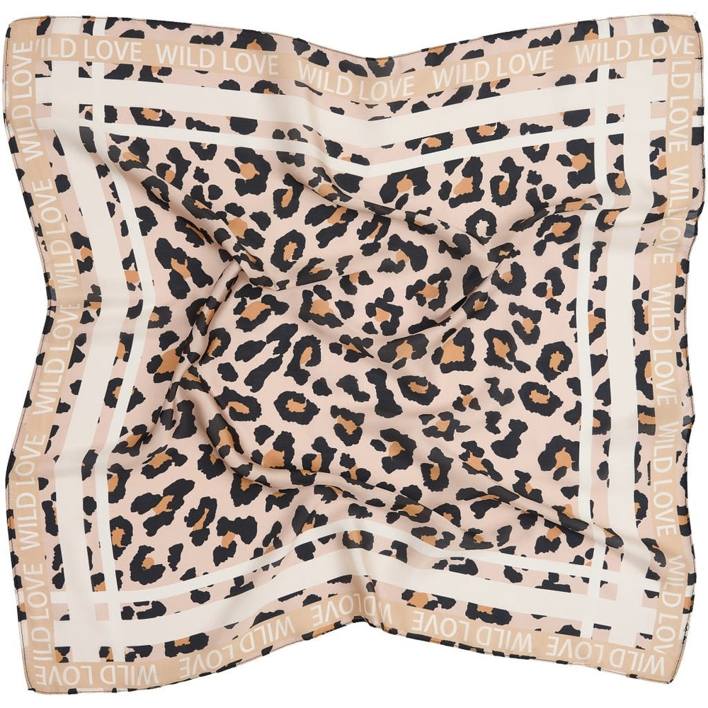 Juline skjerf - beige/svart - Many Colors