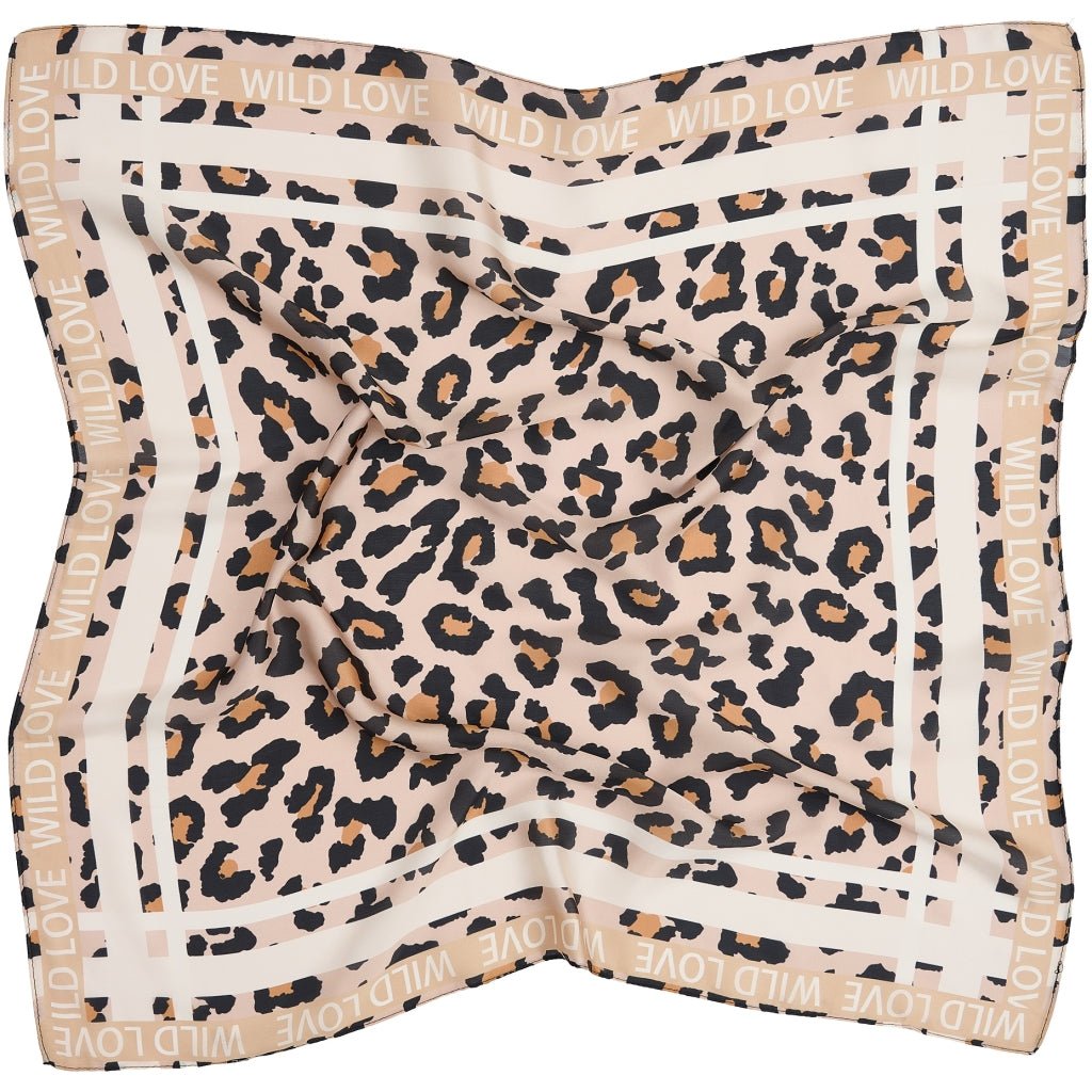 Juline skjerf - beige/svart - Many Colors