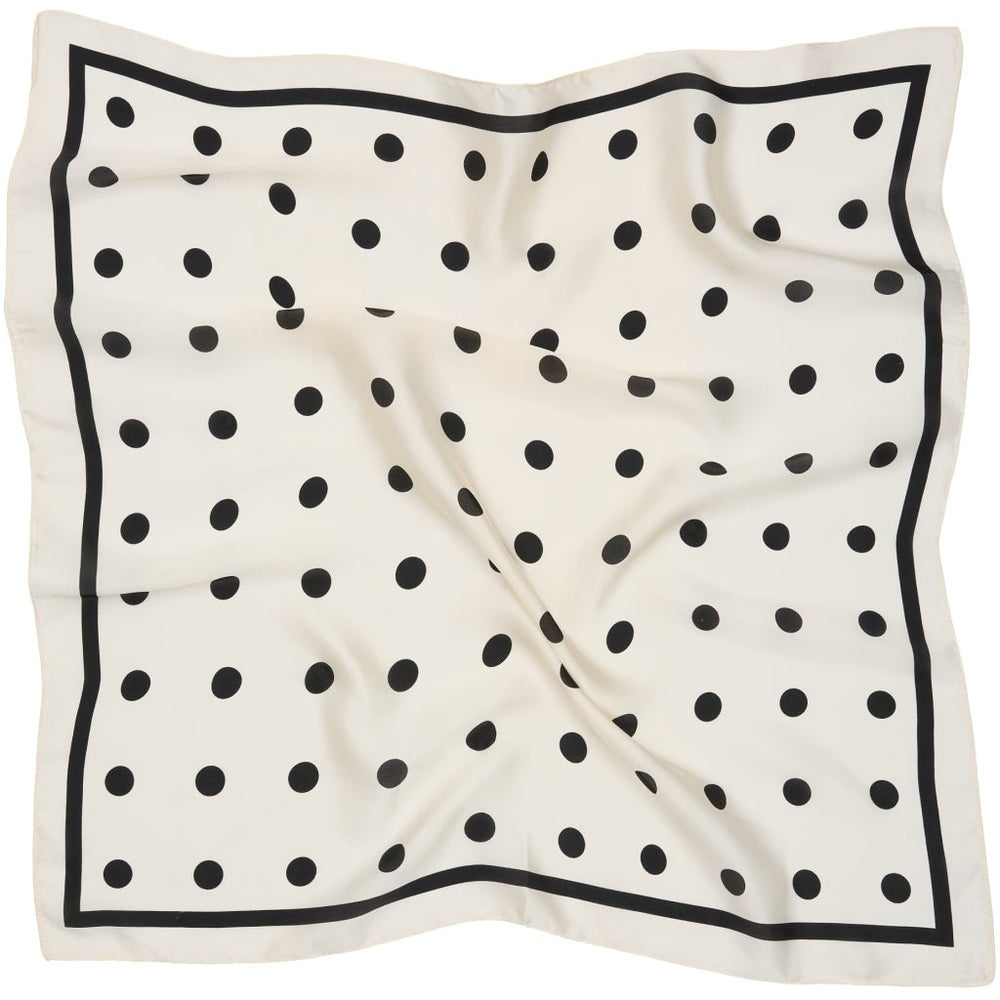 Juline skjerf - offwhite/svart - Many Colors