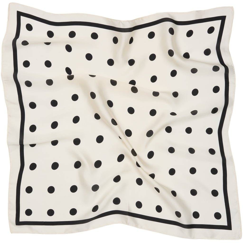 Juline skjerf - offwhite/svart - Many Colors