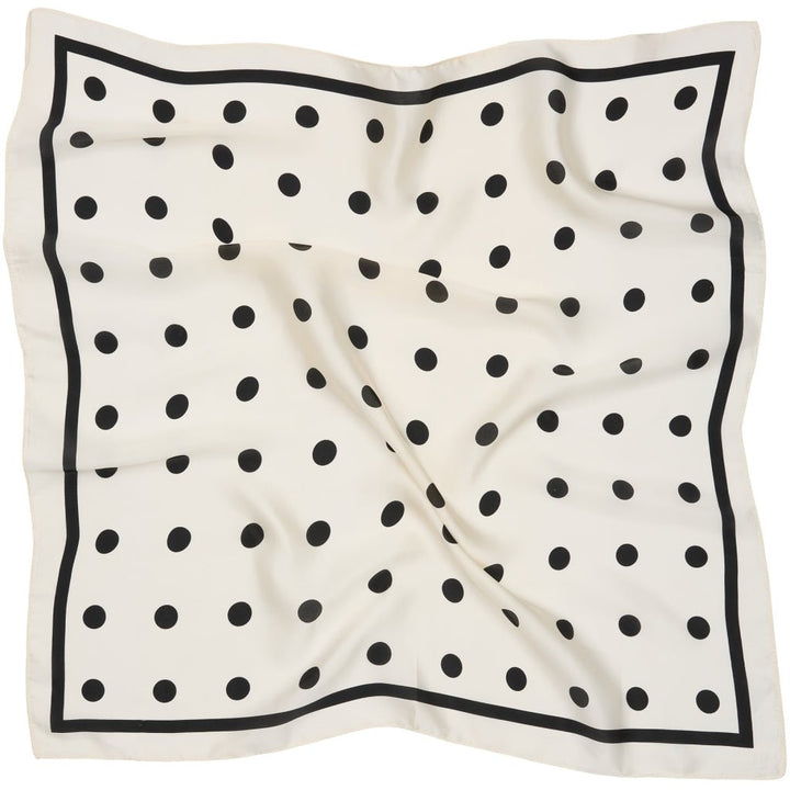 Juline skjerf - offwhite/svart - Many Colors