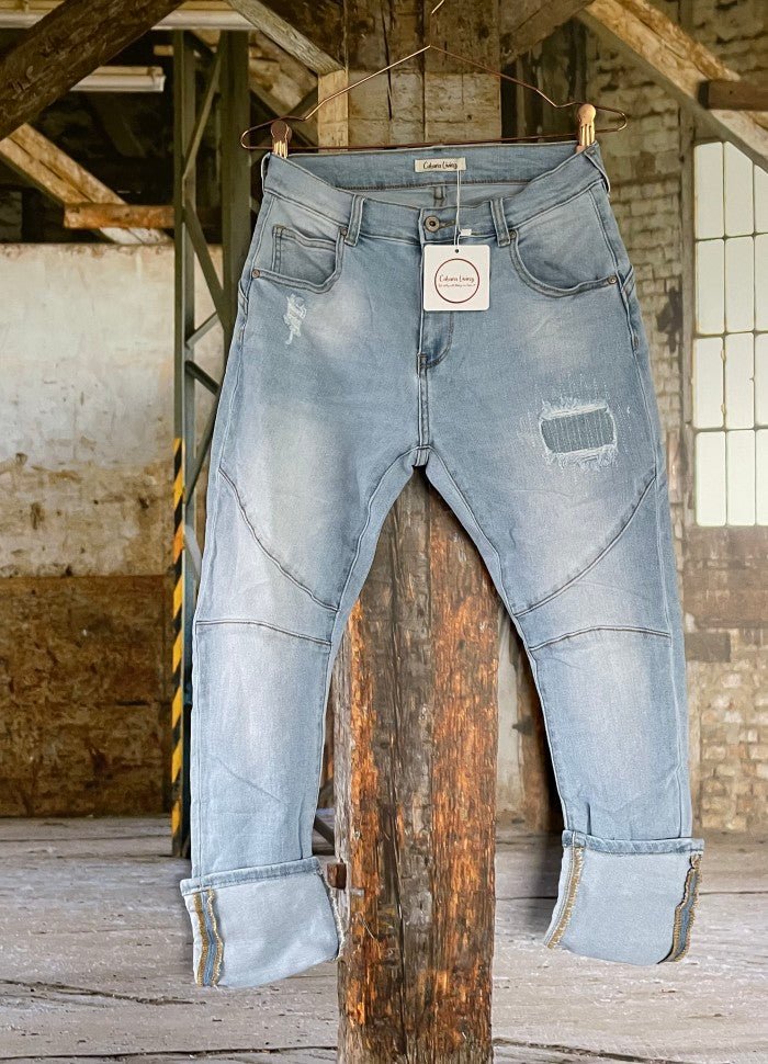 Kenni bukse - lys denim - Many Colors
