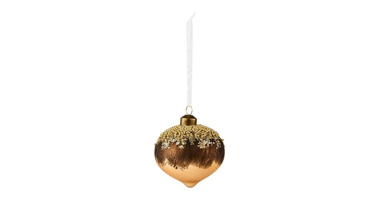 Kule Glass Onion 8 cm Cream/Guld - Many Colors