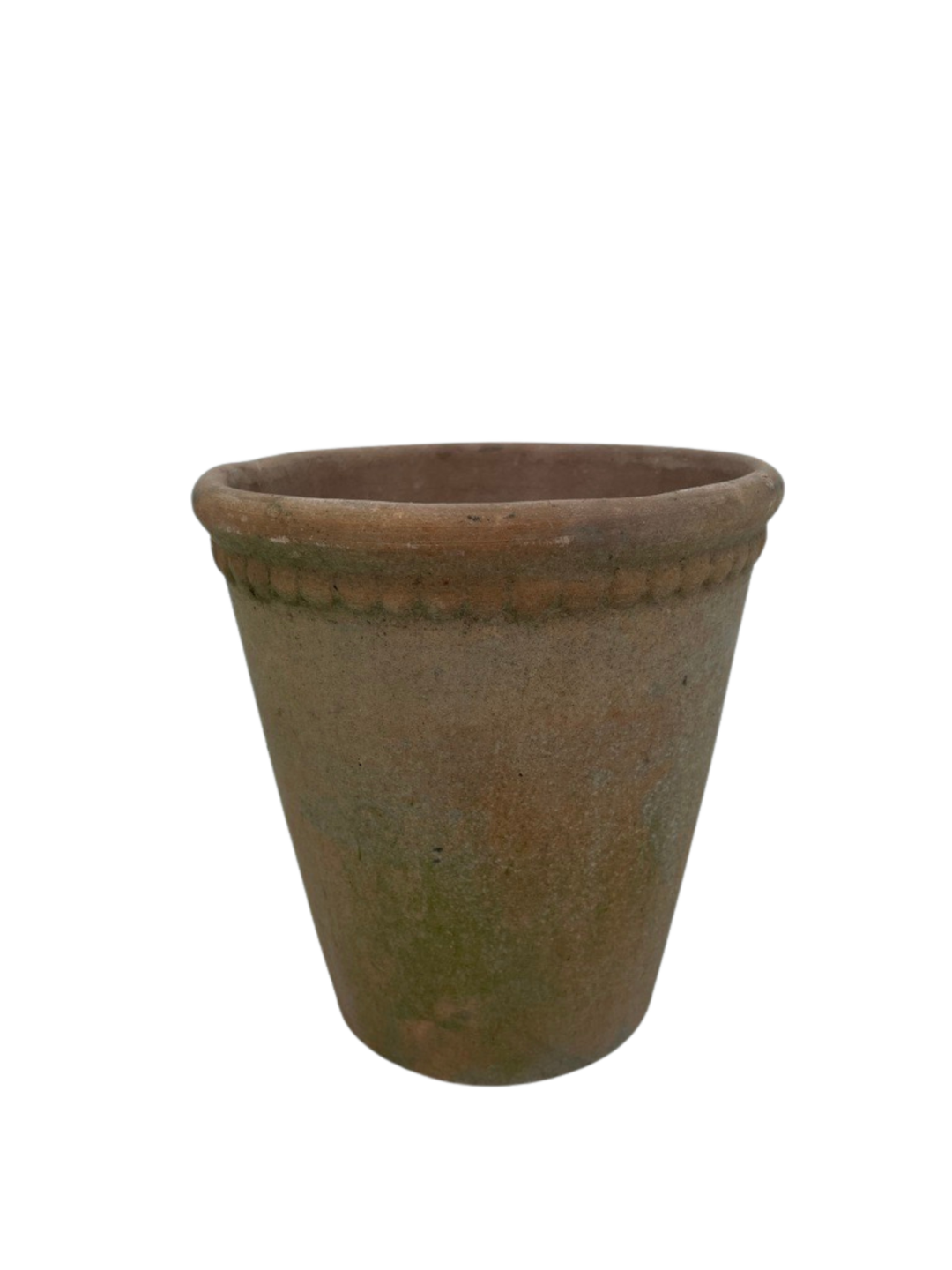 Lacepot - light choko patina - ø 12x12H cm