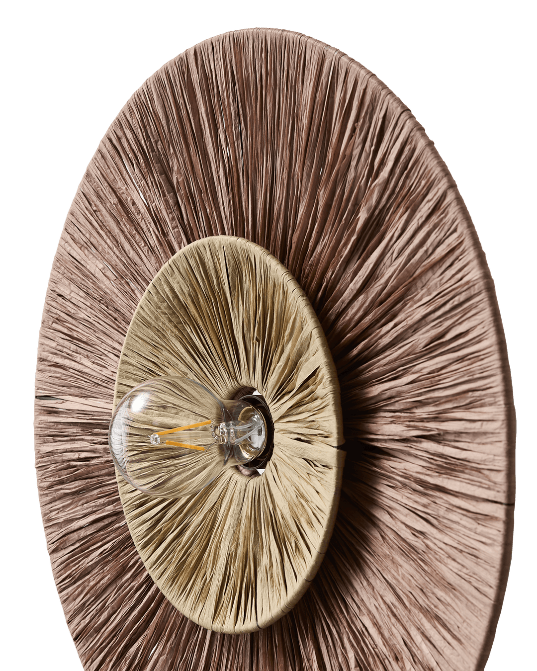 Lando vegglampe brun/natur - Many Colors