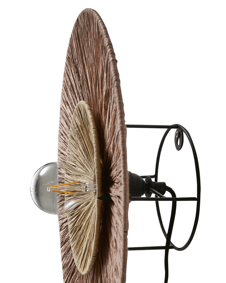 Lando vegglampe brun/natur - Many Colors