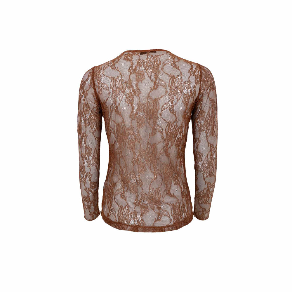 Lara blondebluse - coffe - Many Colors