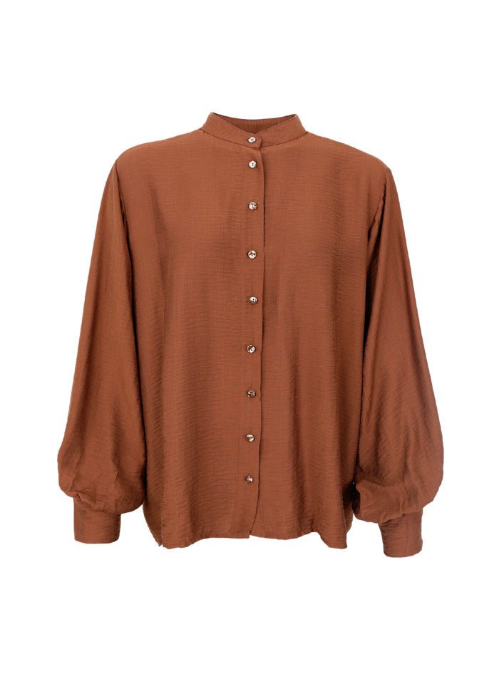Laurel skjorte - camel - Many Colors