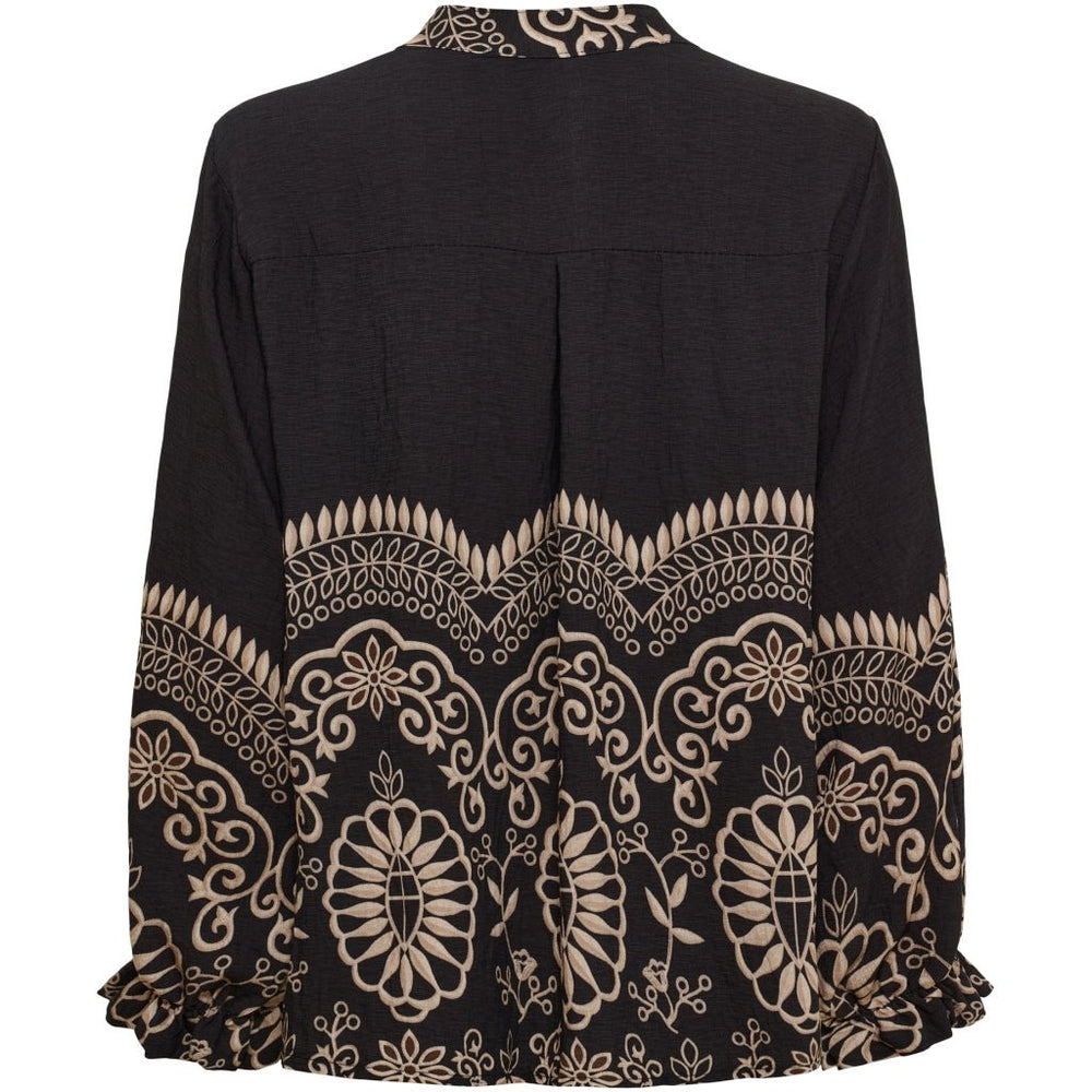Linden bluse - svart - Many Colors