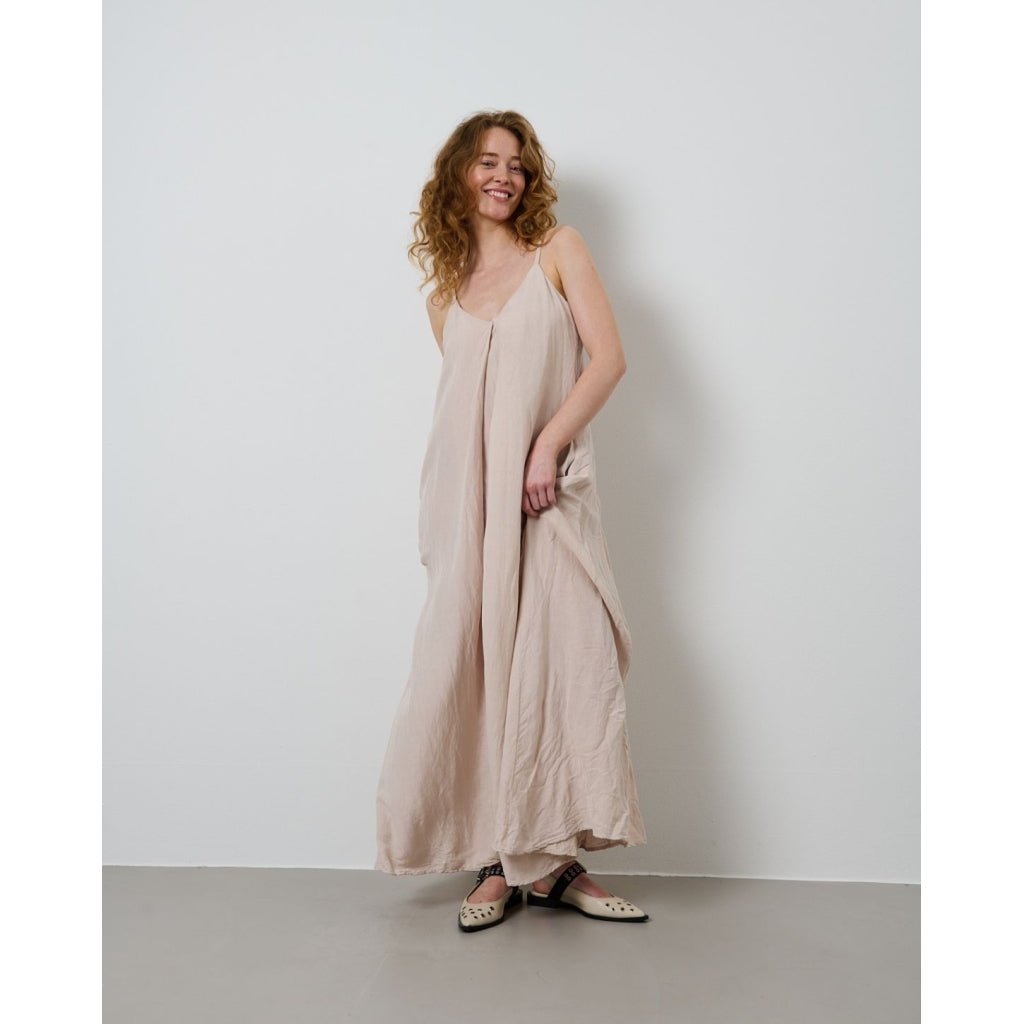 Lone - stroppe kjole - lys rose - Many Colors