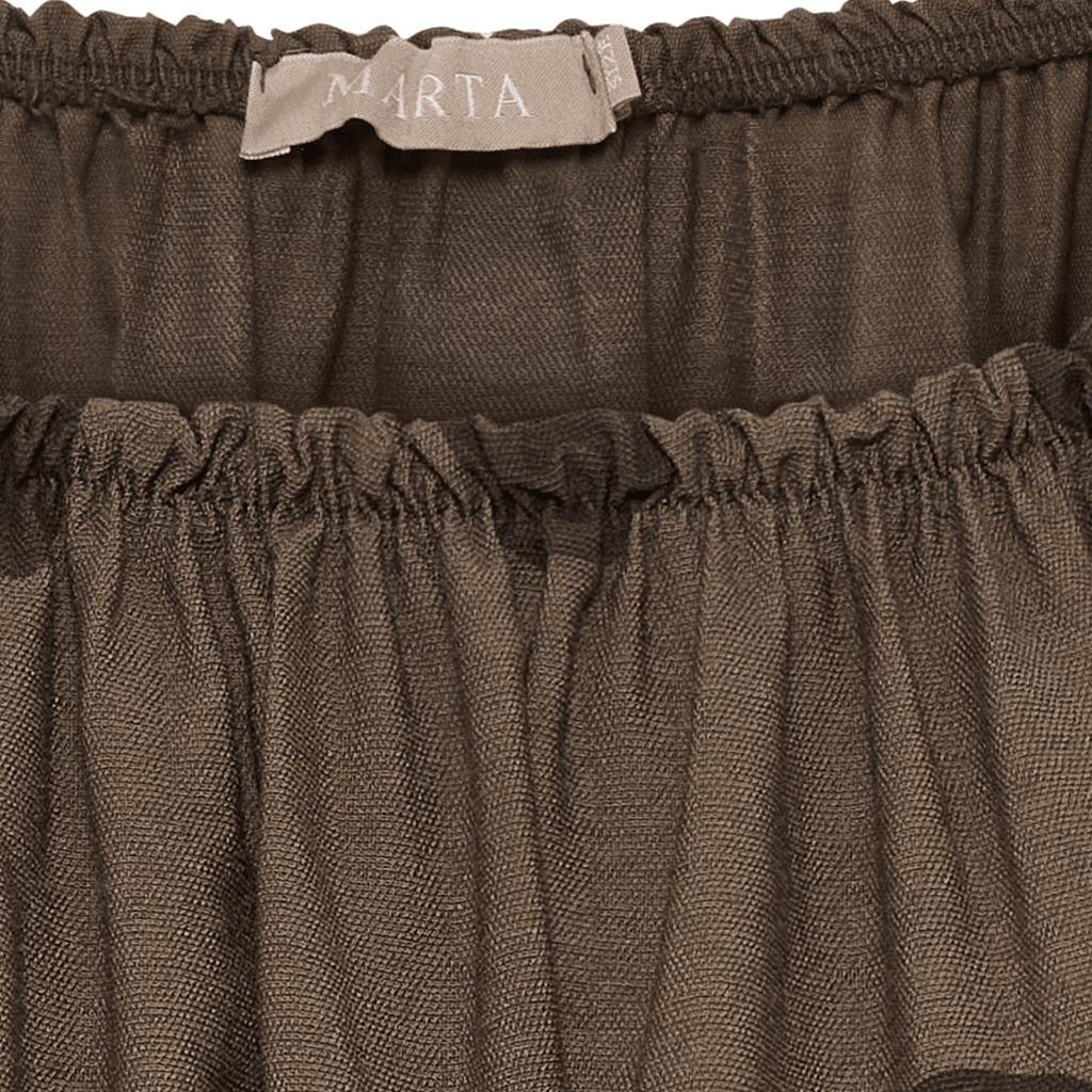 Luciana topp - brun - onesize - Many Colors