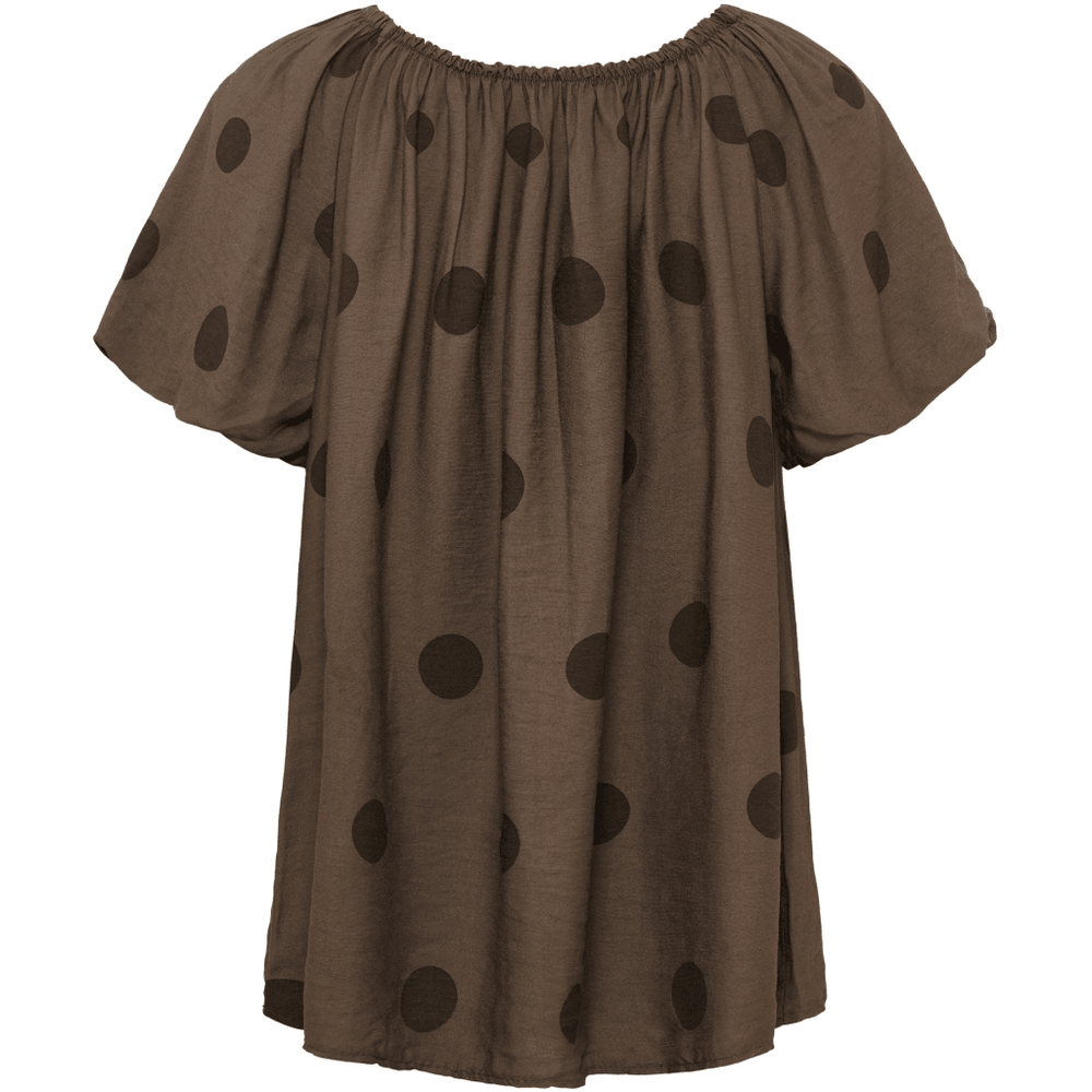 Luciana topp - brun - onesize - Many Colors