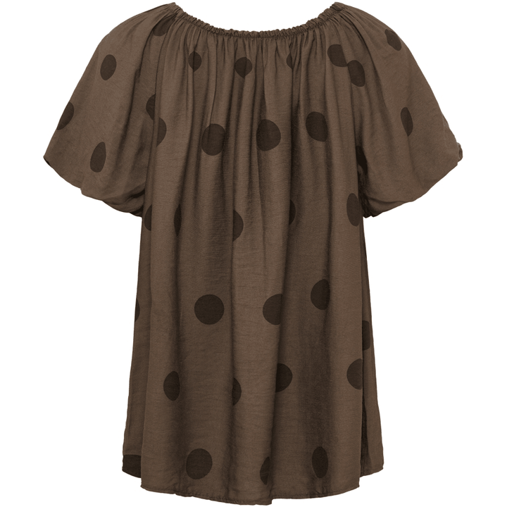 Luciana topp - brun - onesize - Many Colors