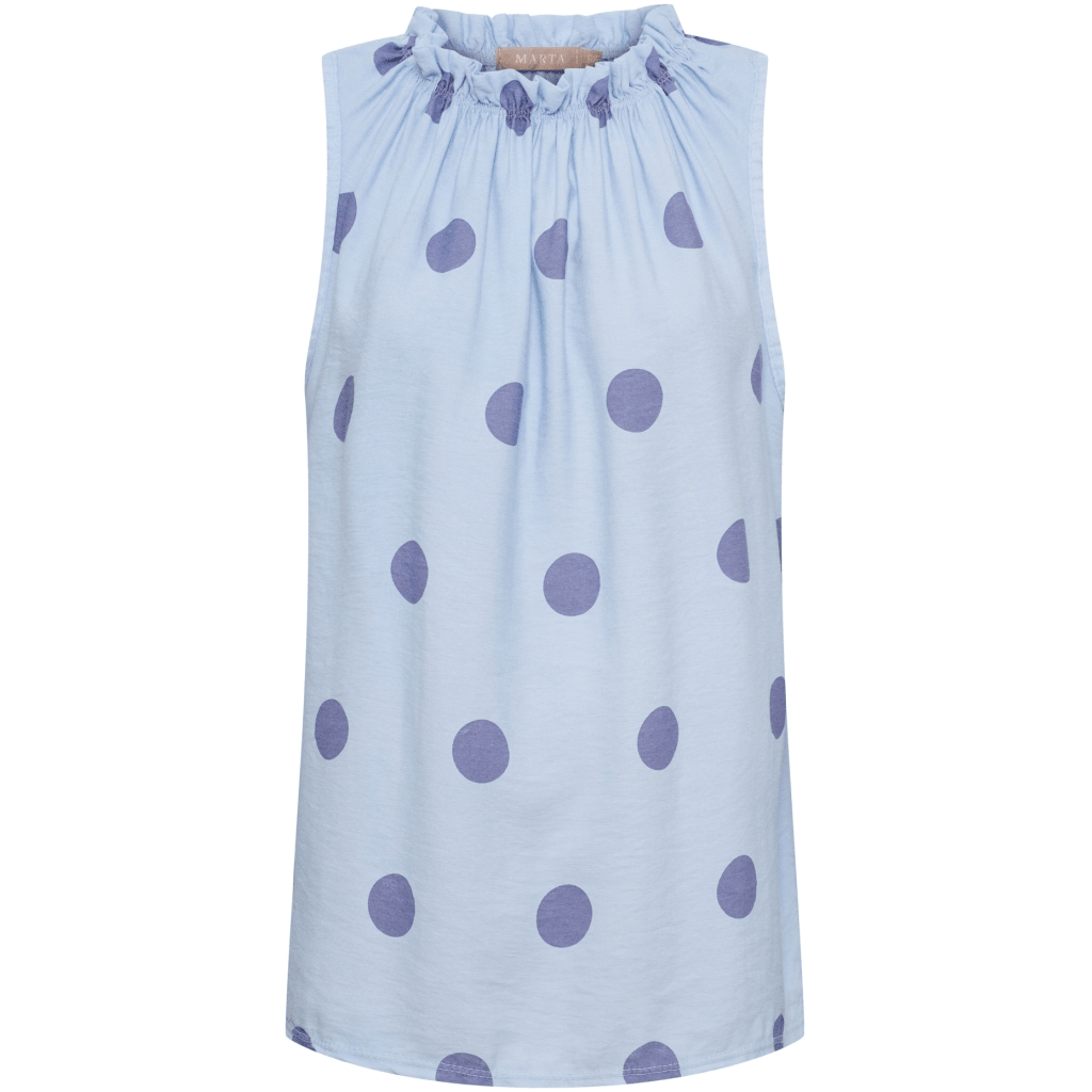 Lucina topp - celeste - Many Colors