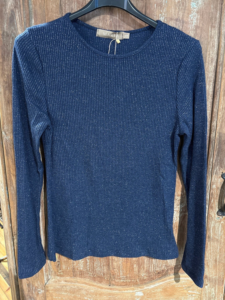 Lunara LS Tee - navy - Many Colors