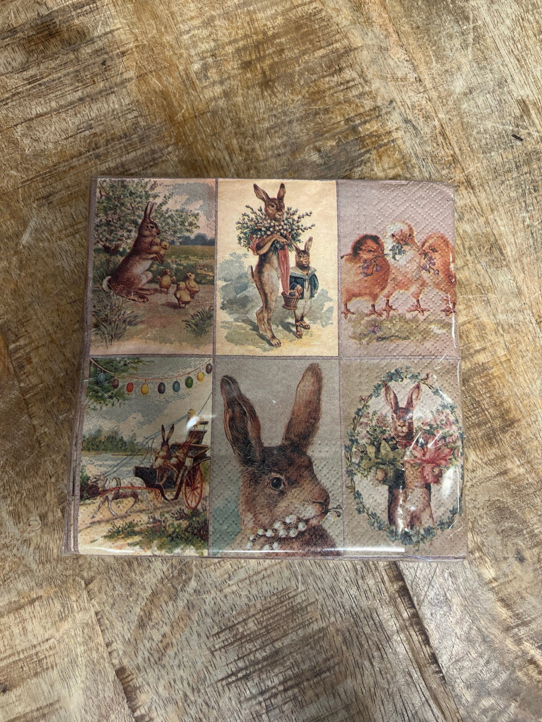 Lunchservietter - 33x33 cm / Påskekollage - Many Colors