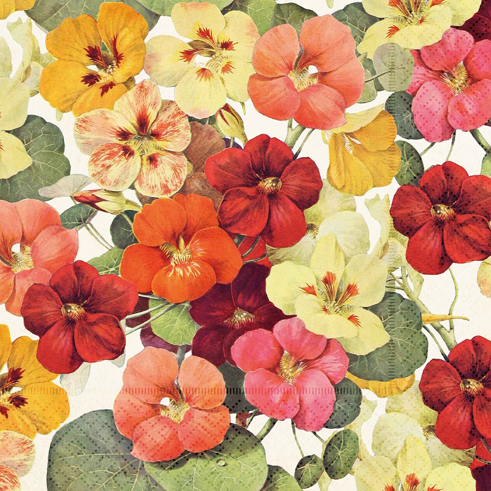 Lunchservietter - 33x33 cm / Sommerblomster - Many Colors