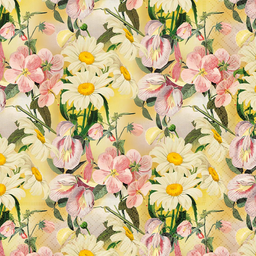 Lunchservietter - 33x33cm/sommerblomster - prestekrager - Many Colors
