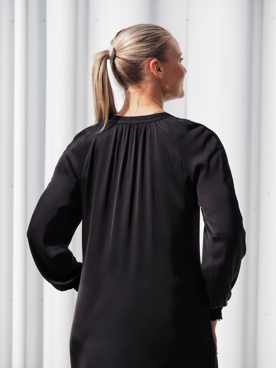 Luster kjole - svart - Many Colors