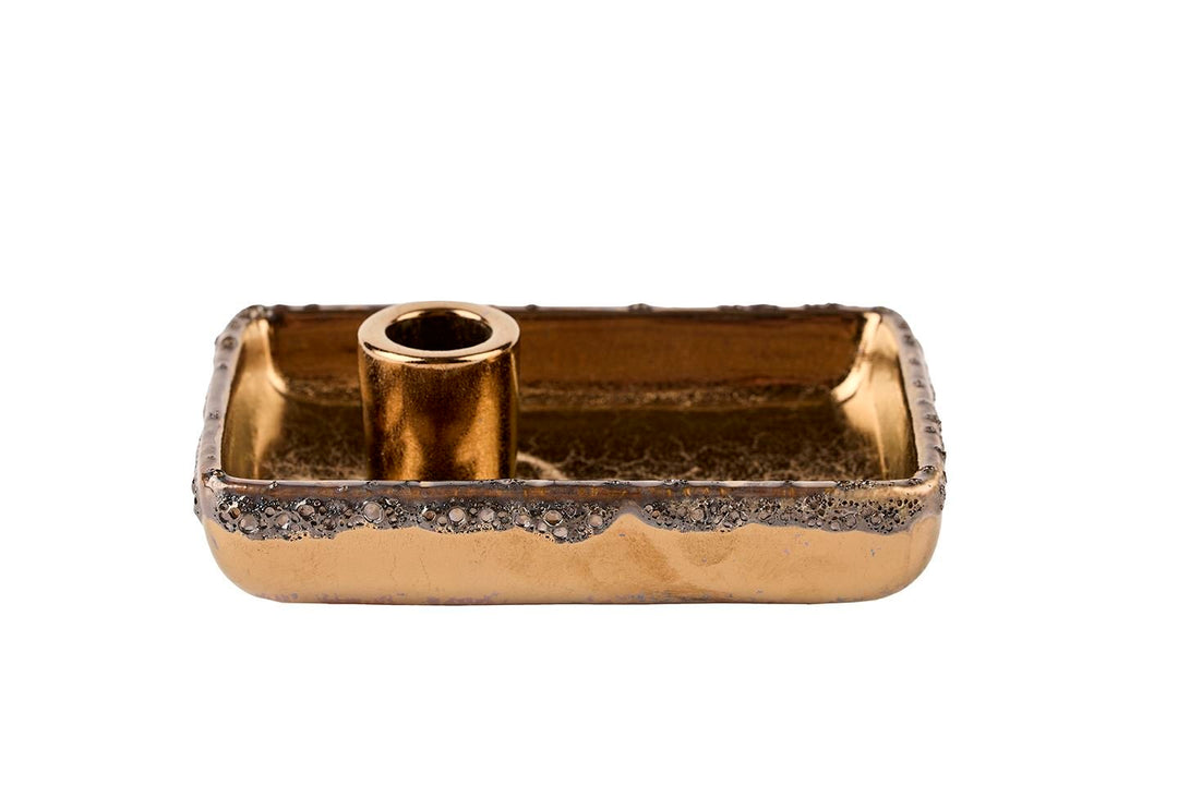 Lysestake Golden 10x16 cm lava/kobber - Many Colors
