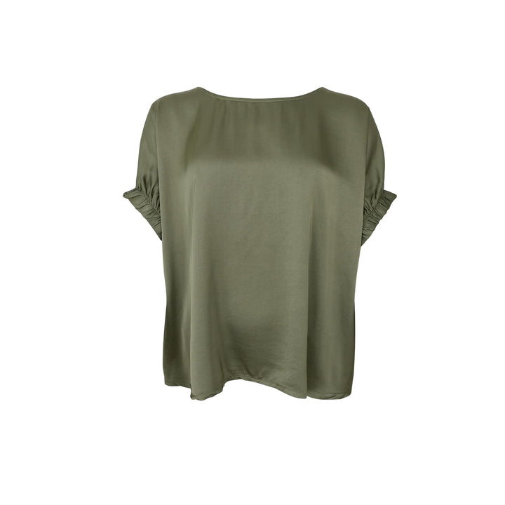 Mabel bluse - army - onesize - Many Colors