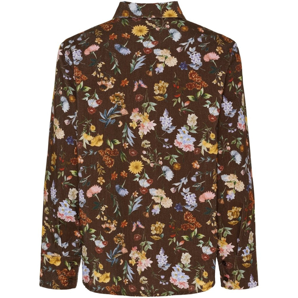 Magnolia skjorte - brun print - Many Colors