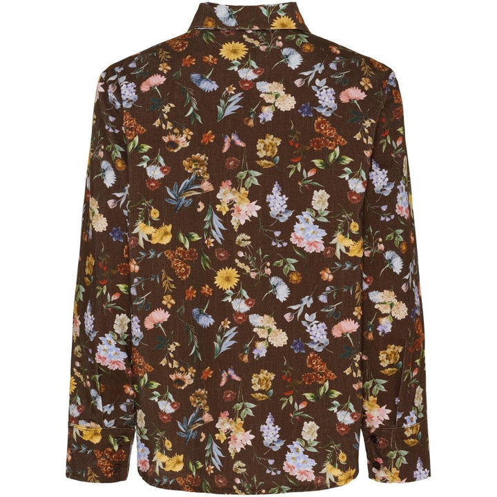 Magnolia skjorte - brun print - Many Colors