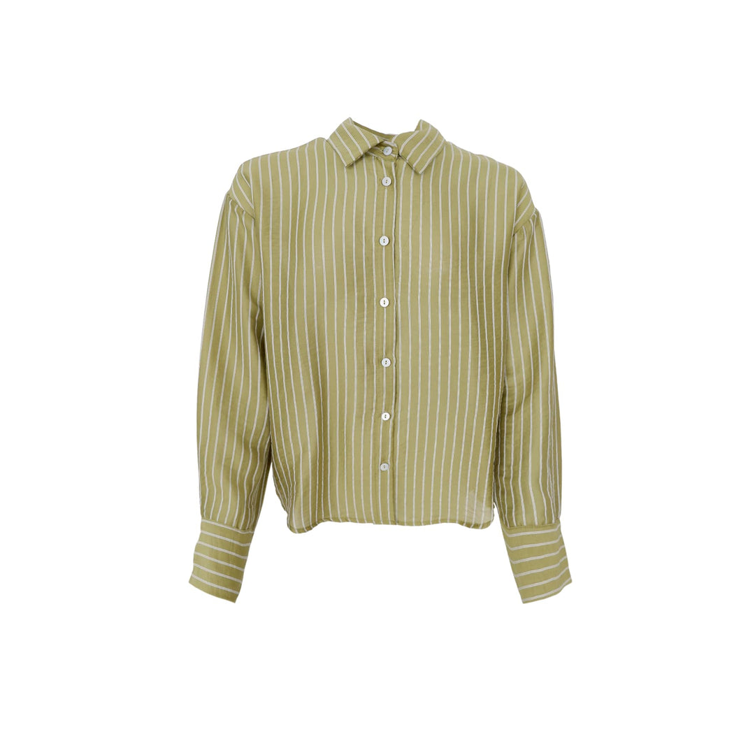 Malone skjorte - lime - Many Colors