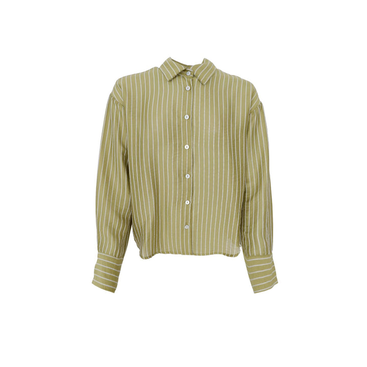 Malone skjorte - lime - Many Colors