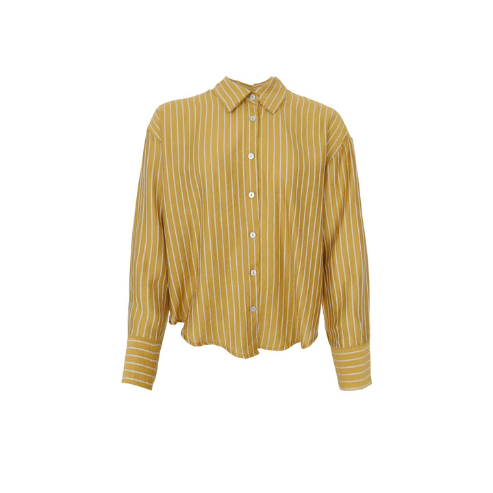 Malone skjorte - mustard - Many Colors