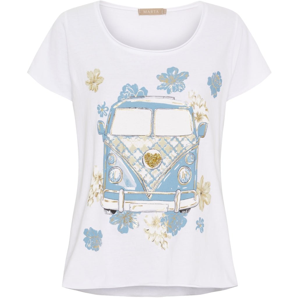 Marie T-shirt - lys blå - Many Colors