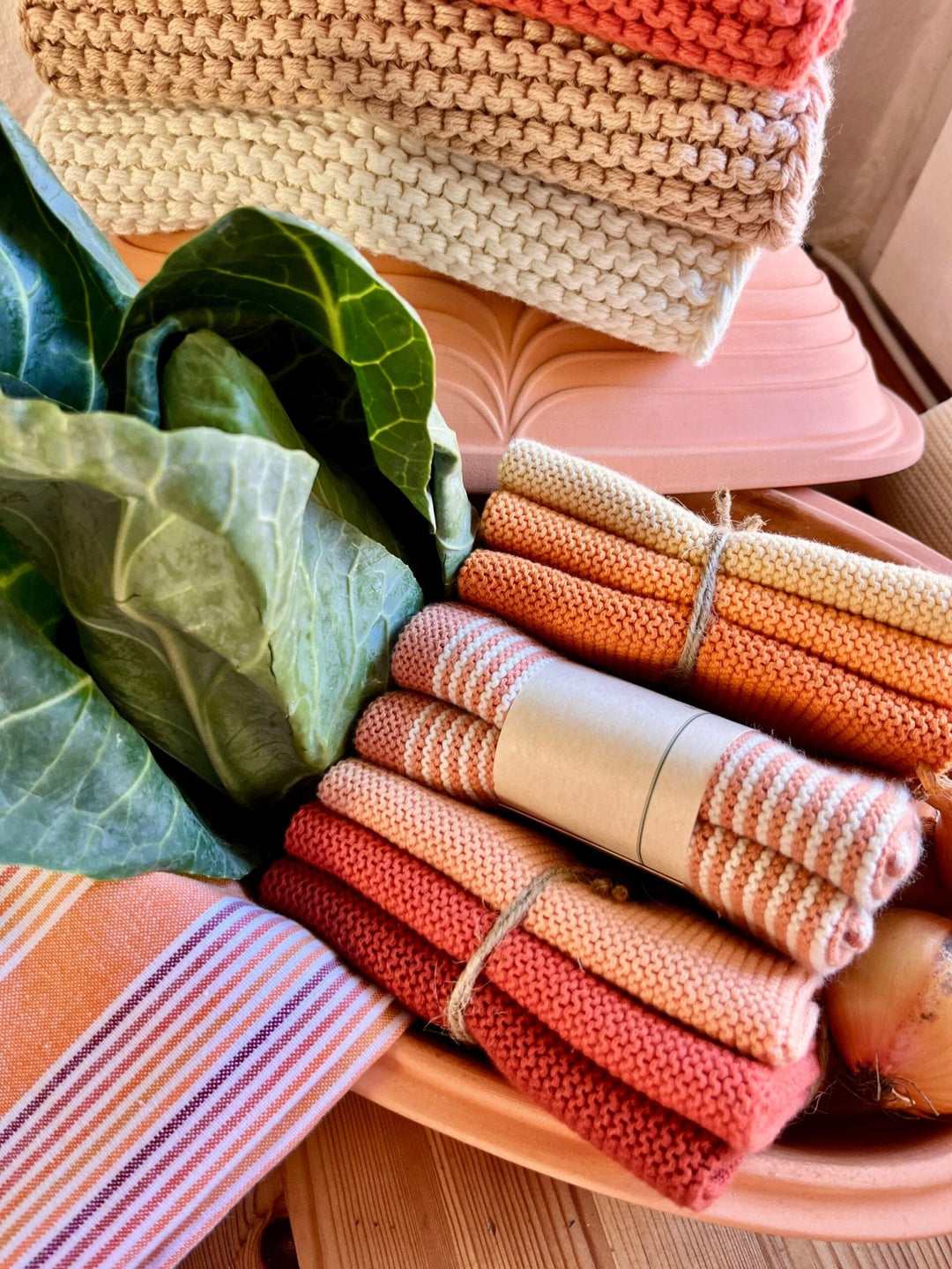 Masalabrun striper - økologisk karkluter - Many Colors